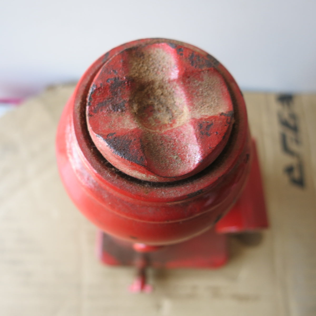 [送料無料] ◆マサダ 油圧 ジャッキ NF-5I 工具 5TON 5ton 5トン 5000kg 油圧式 オイル だるま ダルマ 車載 自動車 点検 整備②◆