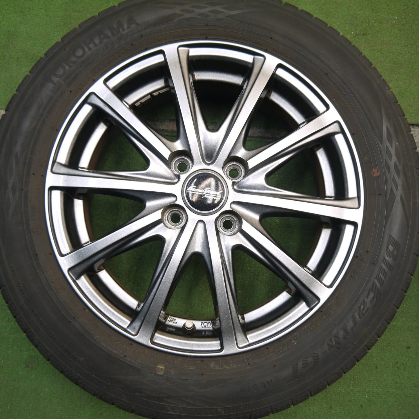 4本価格★175/65R15 ヨコハマ BluEarth-GT AE51 EuroSpeed MANARAY SPORT ユーロスピード マナレイ 15インチ PCD100/4H★5072903Hノ