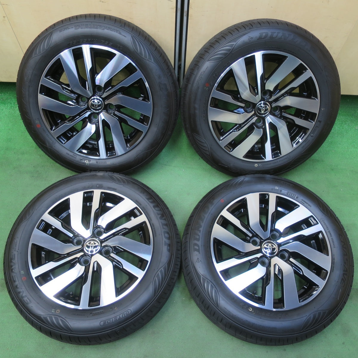 新車外し！25年★トヨタ タンク ルーミー 純正 165/65R14 ダンロップ エナセーブ EC350+ 14インチ PCD100/4H★5081104イノ