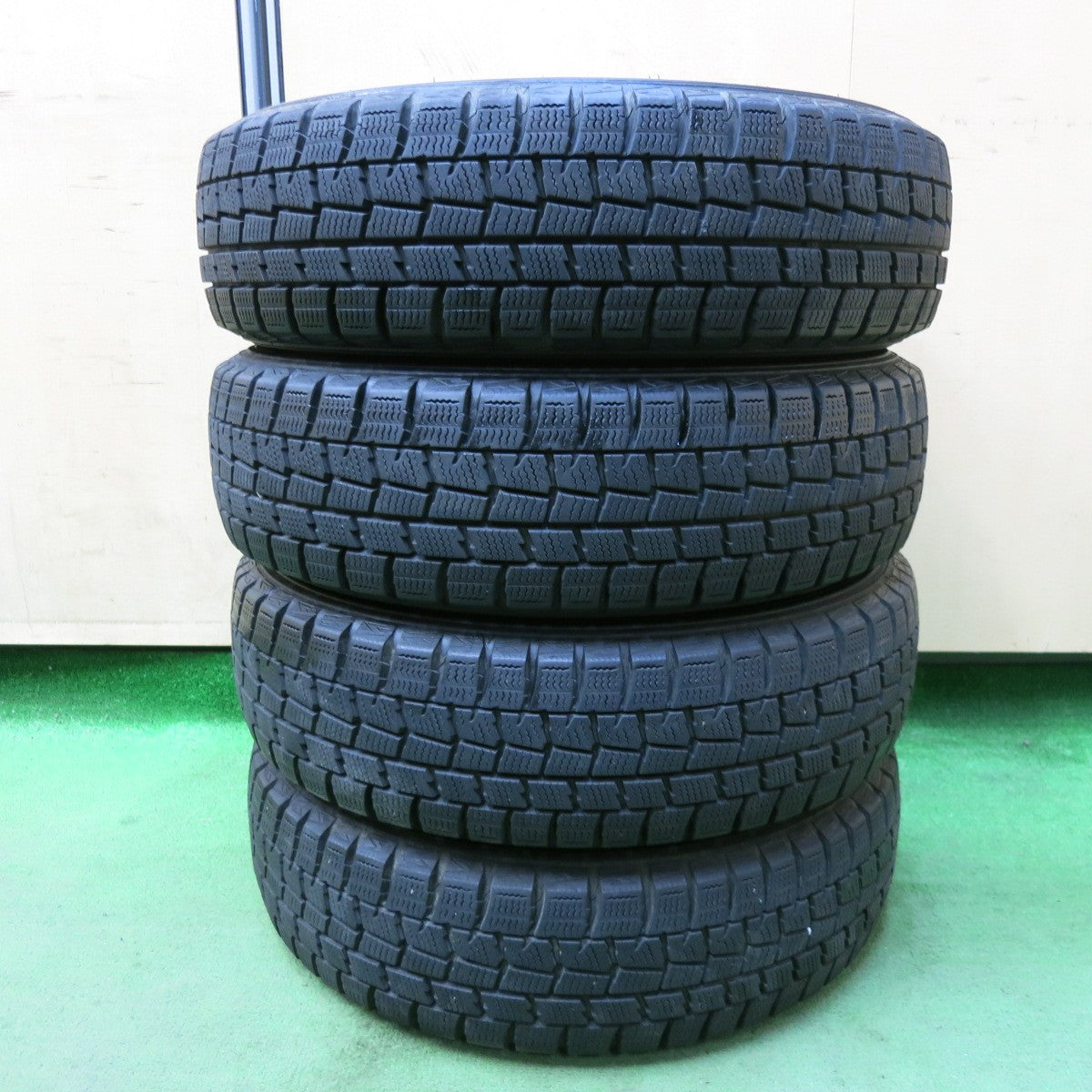 バリ溝！9分★スタッドレス 165/65R14 ダンロップ ウインターマックス WM01 ZELERNA 14インチ ソリオ ハスラー 等 PCD100/4H★5050202SYス