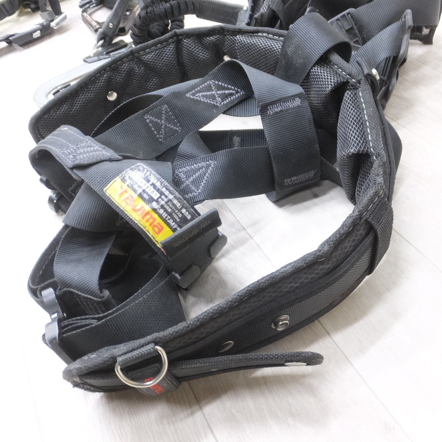 [送料無料] ◆タジマ 墜落制止用器具 フル ハーネス セット Lサイズ 製造年22年 安全帯 安全ベルト 現場◆