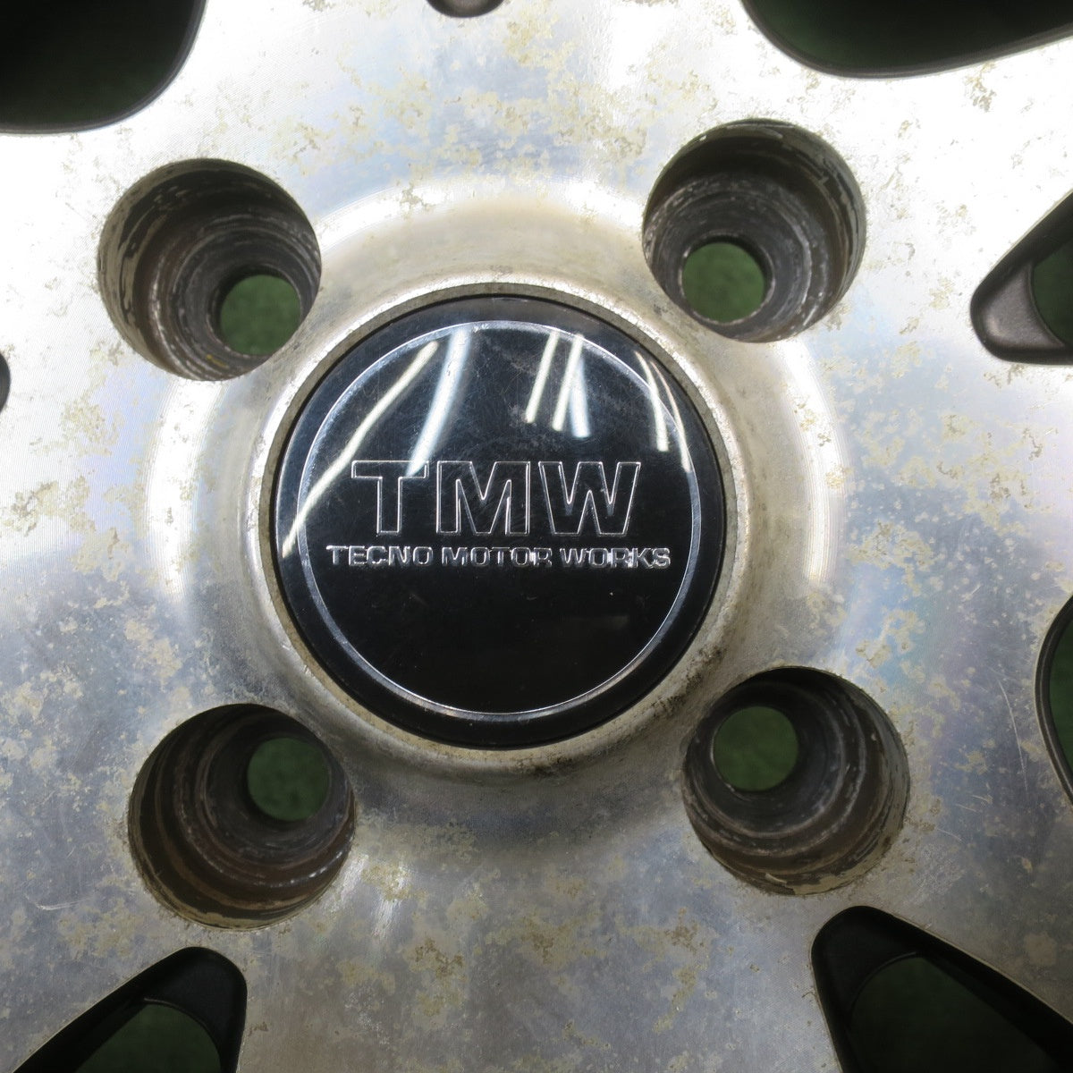バリ溝！9.5分★165/55R15 クムホ エクスタ HS51 TMW TECNO MOTOR WORKS テクノ モーター ワークス 15インチ 軽サイズ PCD100/4H★6051102NJノ