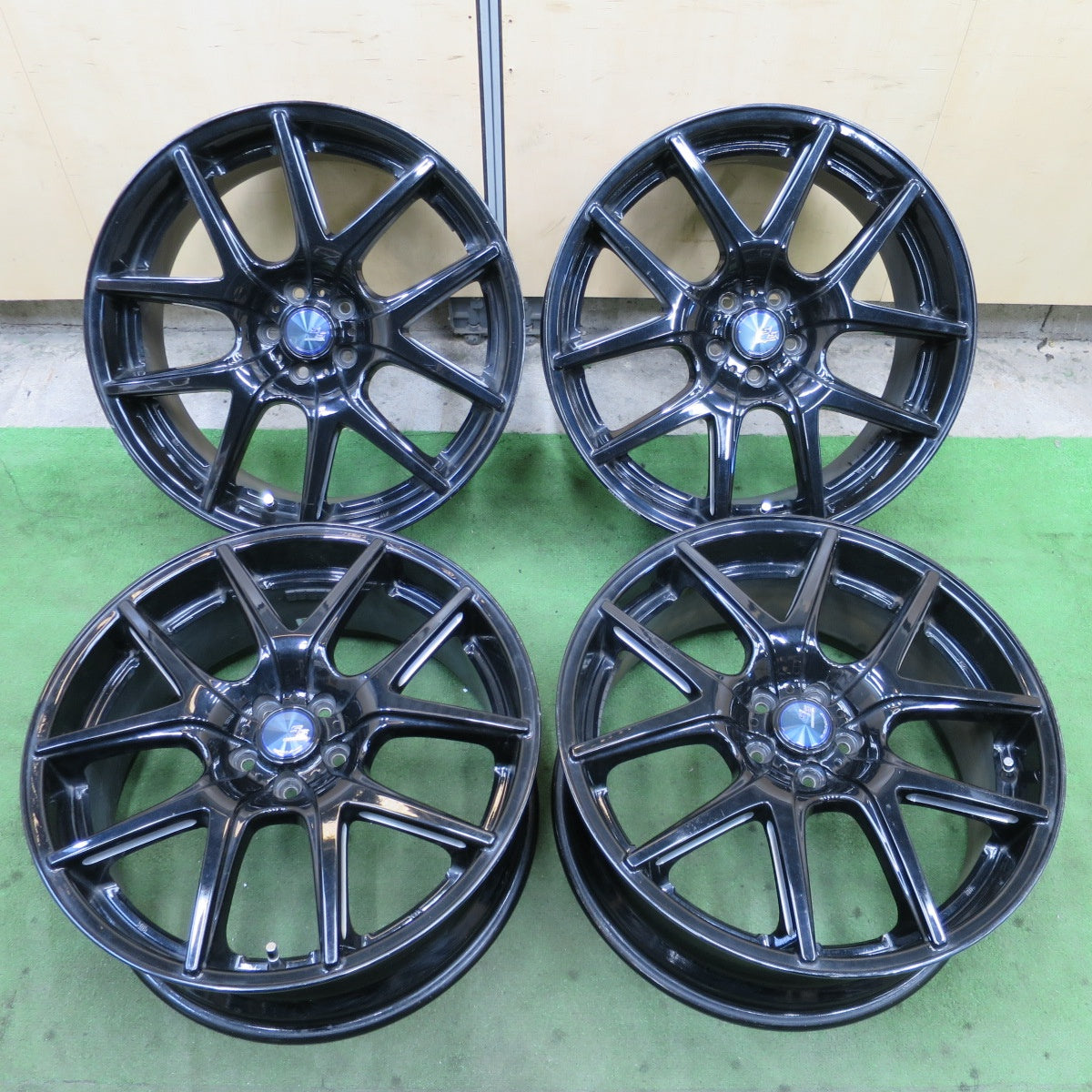 4本価格★プリウス 等 S/S STEINER シュタイナー 19インチ ホイール 19×8J PCD100/5H★6050501ナホ