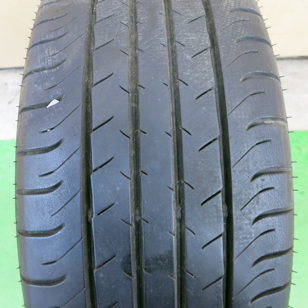 [送料無料] バリ溝！8.5分！1本★ホンダ RU3 RU4 ヴェゼル 純正 215/55R17 ダンロップ SPスポーツマックス 050 17インチ PCD114.3/5H★4091404ナノ