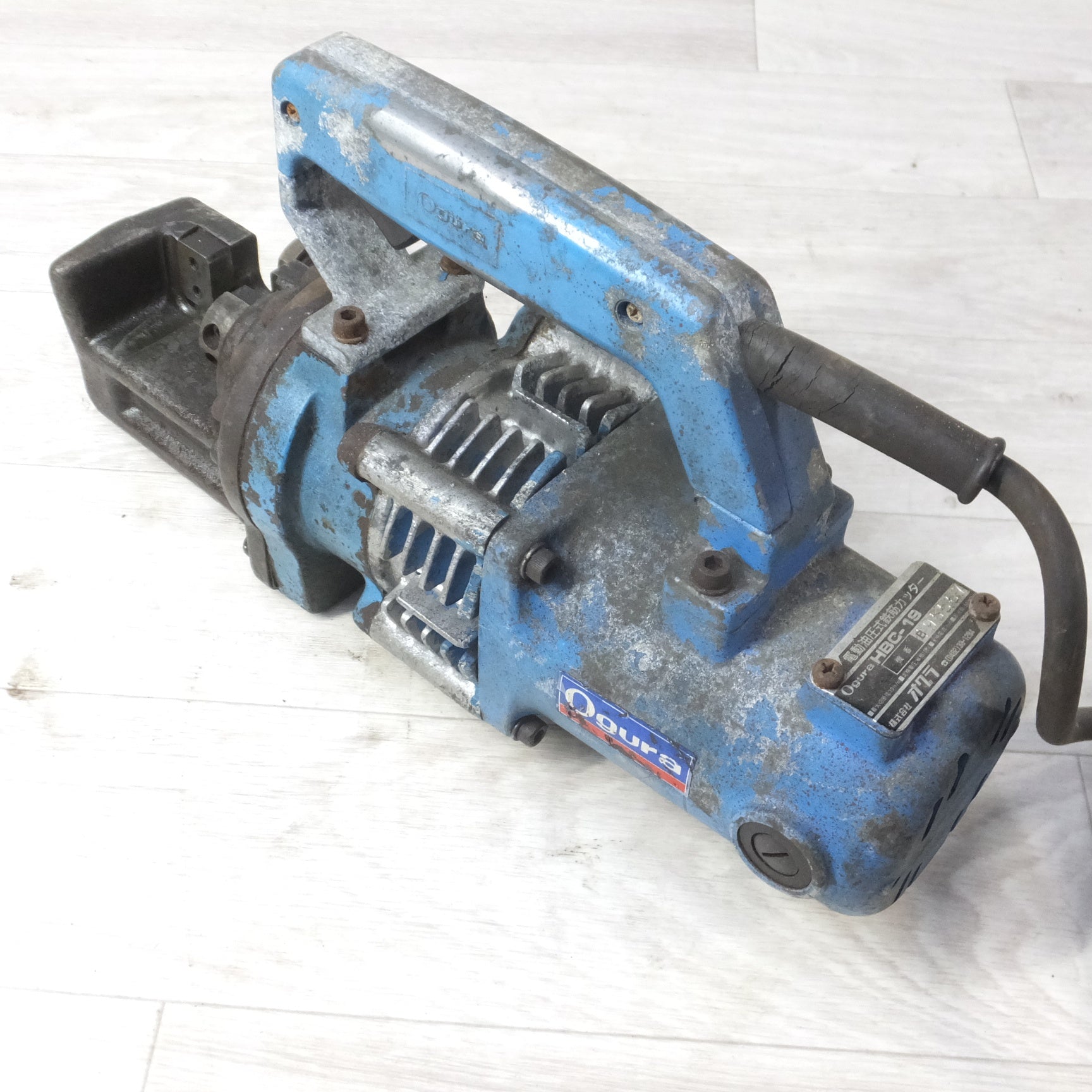 送料無料] ◇Ogura オグラ 電動油圧式鉄筋カッター HBC-19 鉄筋