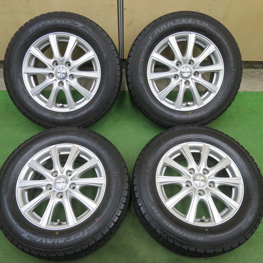 バリ溝！22年！キレイ！9分★スタッドレス 205/65R15 グッドイヤー アイスナビ7 V.E.X. VEX 15インチ PCD114.3/5H★6021203TTス