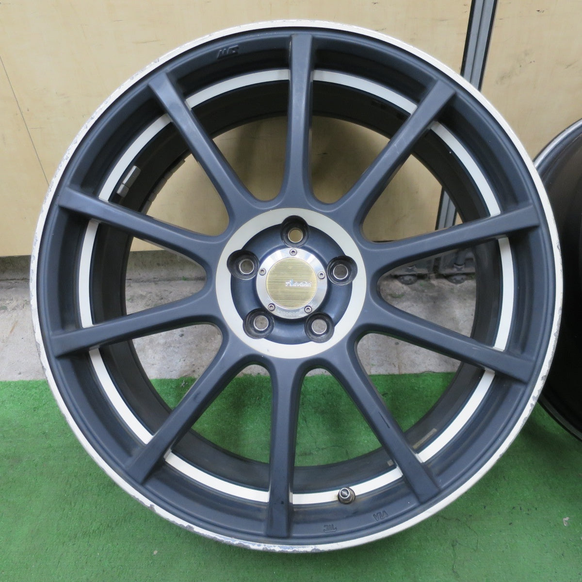 4本価格★Advanti Racing Vigoroso M993 18インチ ホイール アドヴァンティ レーシング ヴィゴロッソ 18×7.5J PCD100/5H★6070303NGホ
