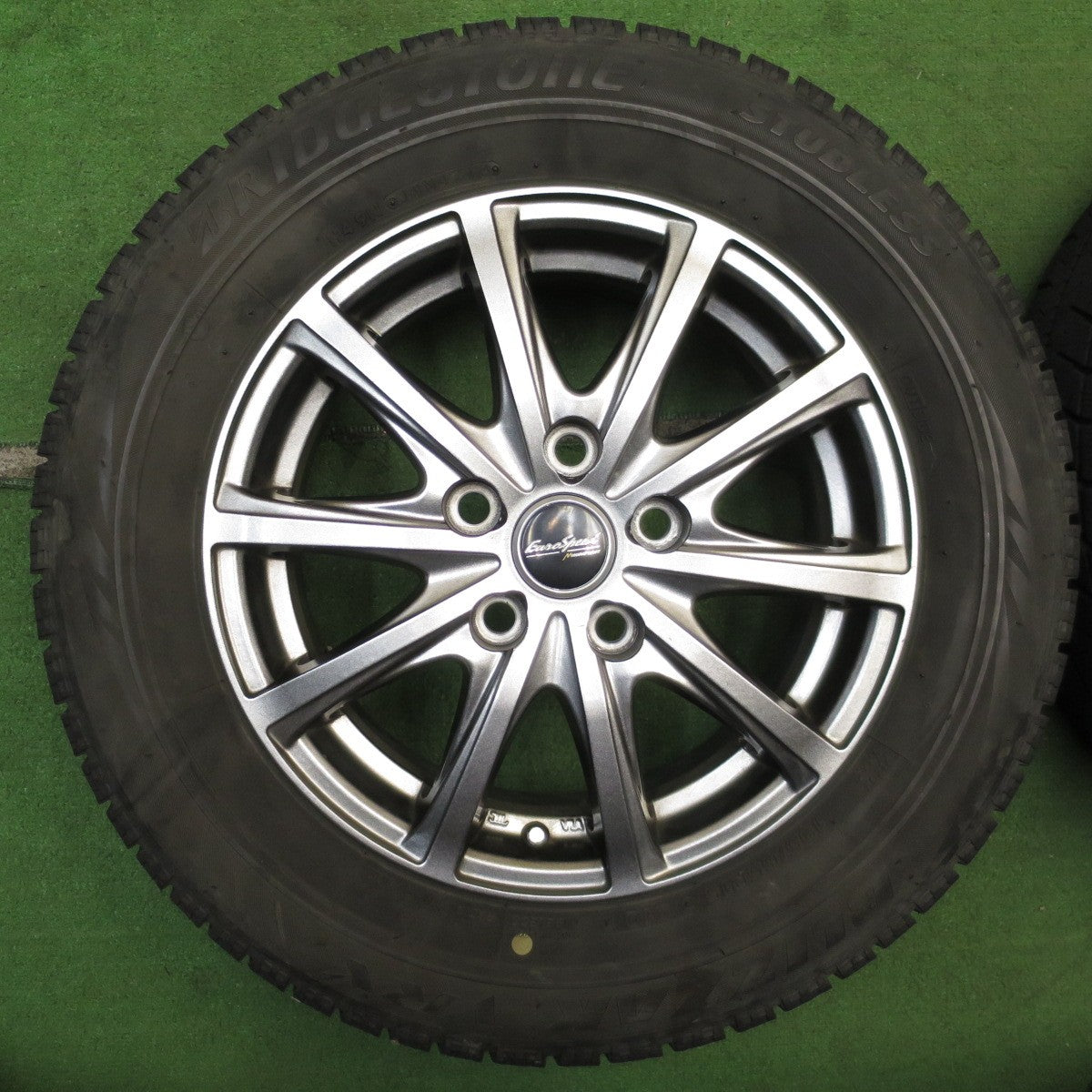 4本価格★スタッドレス 195/65R15 ブリヂストン ブリザック VRX EuroSpeed MANARAY SPORT ユーロスピード 15インチ PCD114.3/5H★5061201NJス