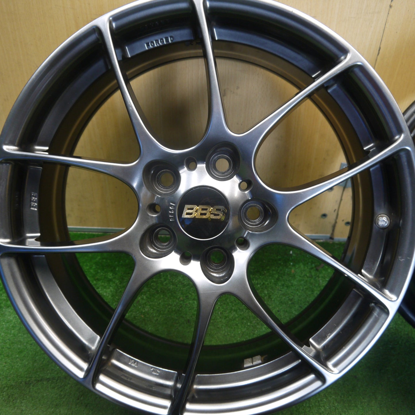 キレイ★BBS RF501 鍛造 17インチ ホイール 17×7J PCD114.3/5H★6060507Hホ