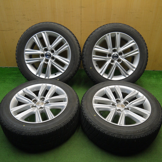 バリ溝！キレイ！8.5分★トヨタ 210系 クラウン アスリート 純正 215/55R17 スタッドレス ブリヂストン アイスパートナー 17インチ PCD114.3/5H★6040105Hス