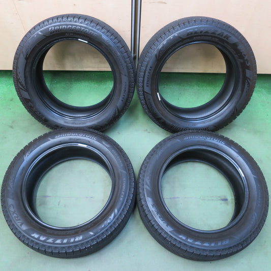 バリ溝！24年！9.5分◎スタッドレス 205/55R16 ブリヂストン ブリザック VRX3 タイヤ 16インチ ノア ヴォクシー 86 プリウス BRZ ステップワゴン レガシィ 等◎6083117イスタ