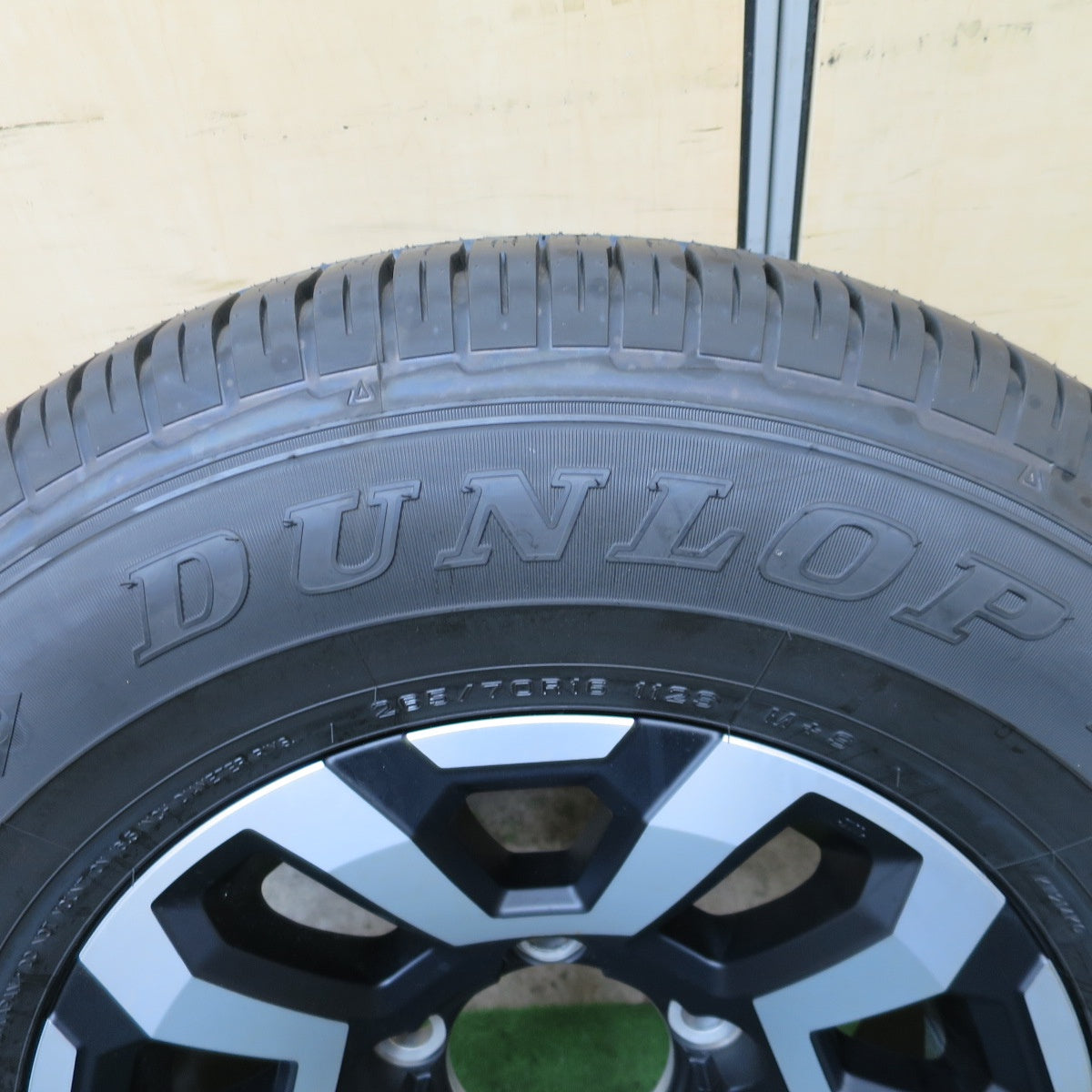 新車外し！25年！1本★トヨタ 70系 ランクル 純正 265/70R16 ダンロップ AT23 グラントレック 16インチ PCD150/5H★6031803ナノ