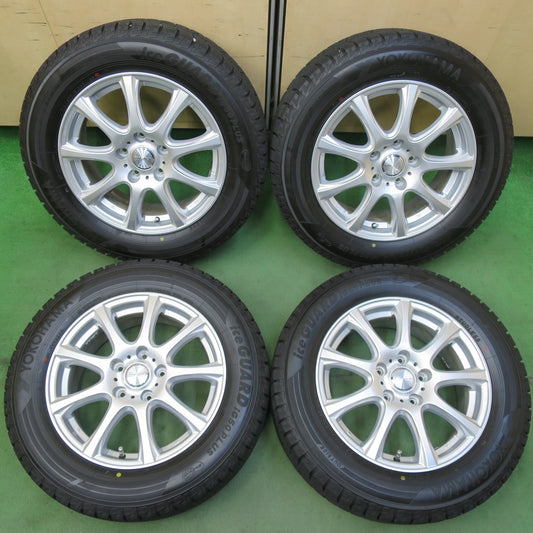バリ溝！キレイ！9.5分以上★スタッドレス 215/60R16 ヨコハマ アイスガード iG50 プラス DUFACT デュファクト 16インチ PCD114.3/5H★5100708イス