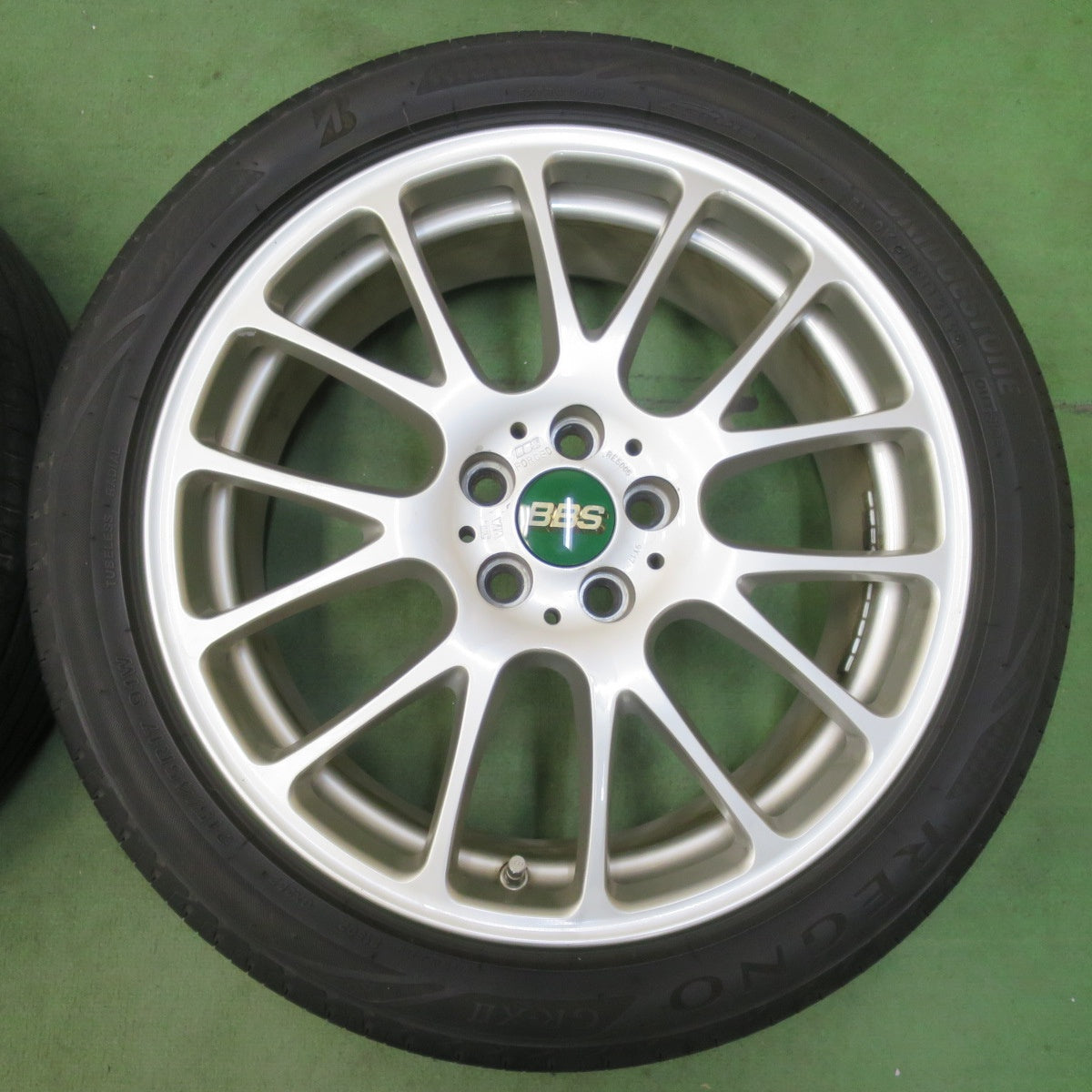 バリ溝！9.5分★86 BRZ 等 BBS RE5005 鍛造 215/45R17 ブリヂストン レグノ GR-X2 17インチ PCD100/5H★5120909イノ
