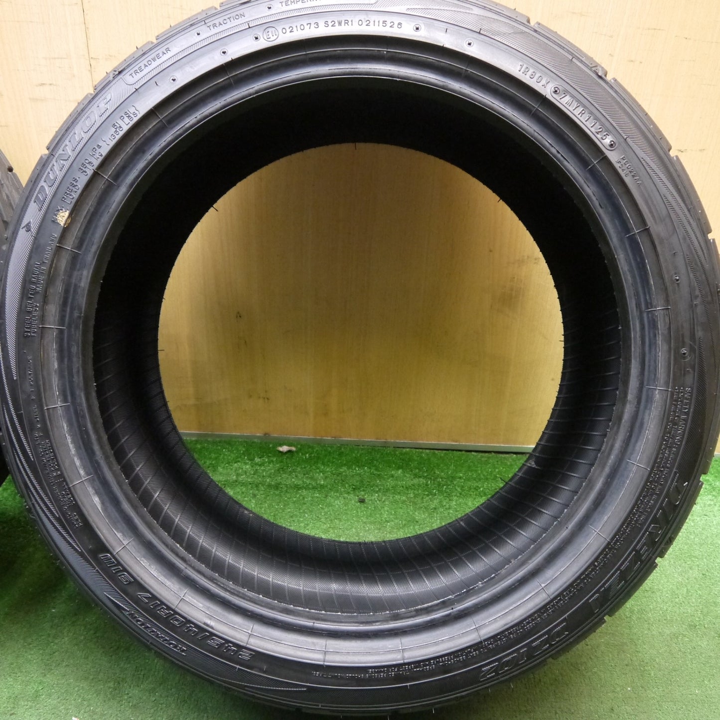 バリ溝！25年！9.5分★245/40R17 ダンロップ DIREZZA DZ102 ディレッツァ 17インチ タイヤ ベンツ BMW 等★5090910Hノタ