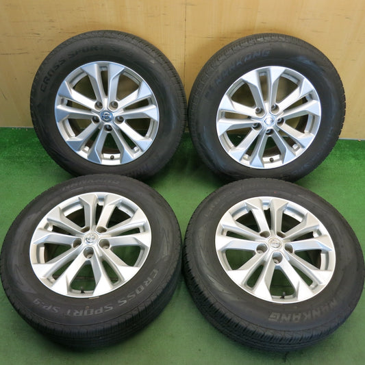 4本価格！23年★日産 T32 エクストレイル 純正 225/65R17 ナンカン CROSS SPORT SP-9 17インチ PCD114.3/5H★6052404HAノ