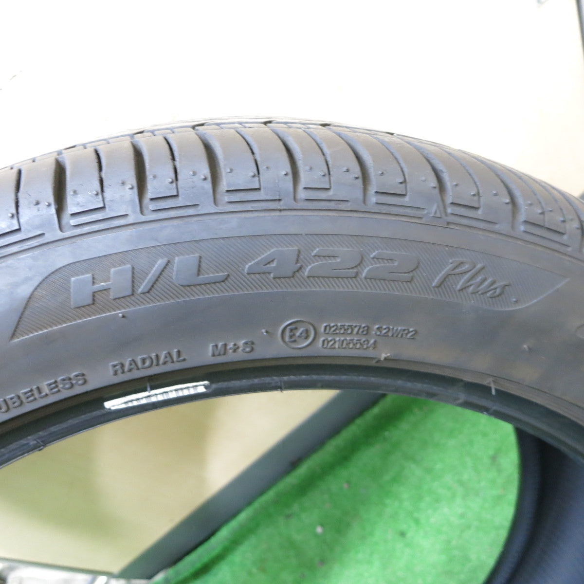 バリ溝！21年！9分！1本★255/45R20 ブリヂストン エコピア H/L 422 Plus プラス 20インチ タイヤ アウトランダー アリア エクストレイル 等★5110504ナノタ