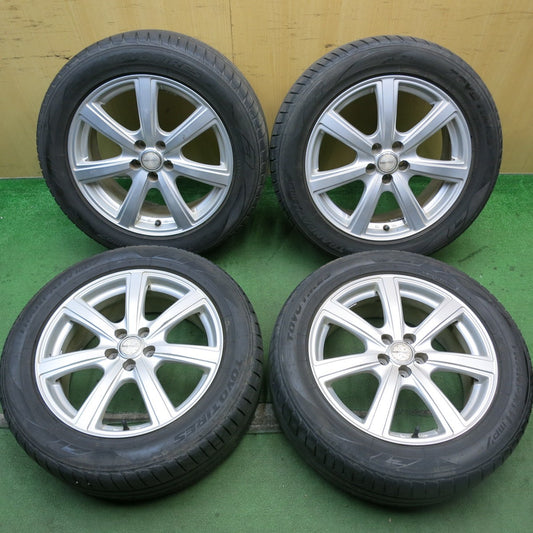 4本価格！22年★フォレスター 等 225/55R17 トーヨー トランパス MP7 PRD 社外 アルミ 17インチ PCD100/5H★5083001HAノ