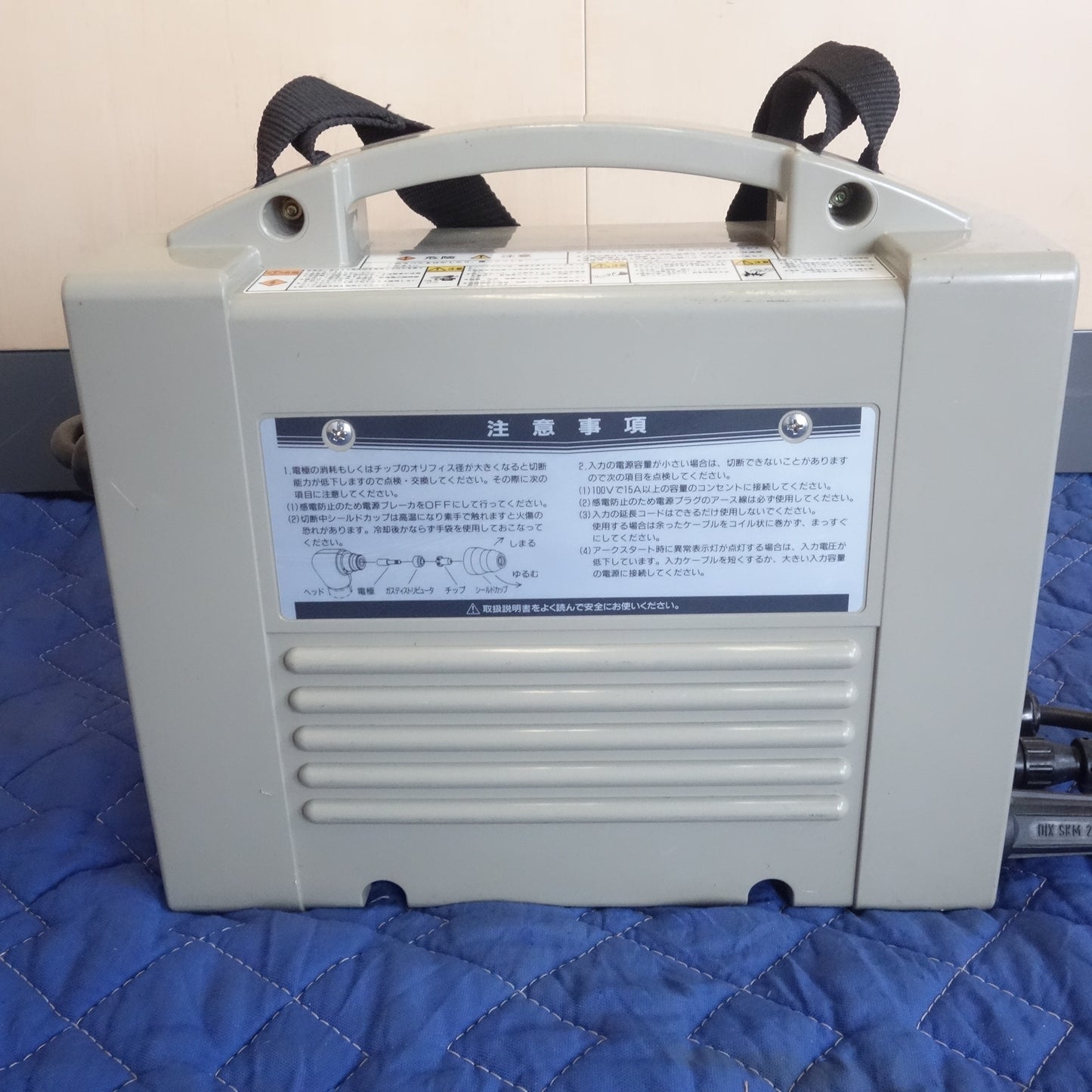 [送料無料] ☆新ダイワ エア プラズマ 切断機 SPC15-C コンプレッサー内蔵型 エアー プラズマカッター 現状品☆