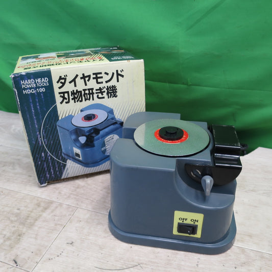 [送料無料] キレイ☆三共 HARD HEAD POWER TOOLS ダイヤモンド 刃物 研ぎ機 HDG-100 電動 工具  包丁 ドリルビット のみ 彫刻刀等に☆
