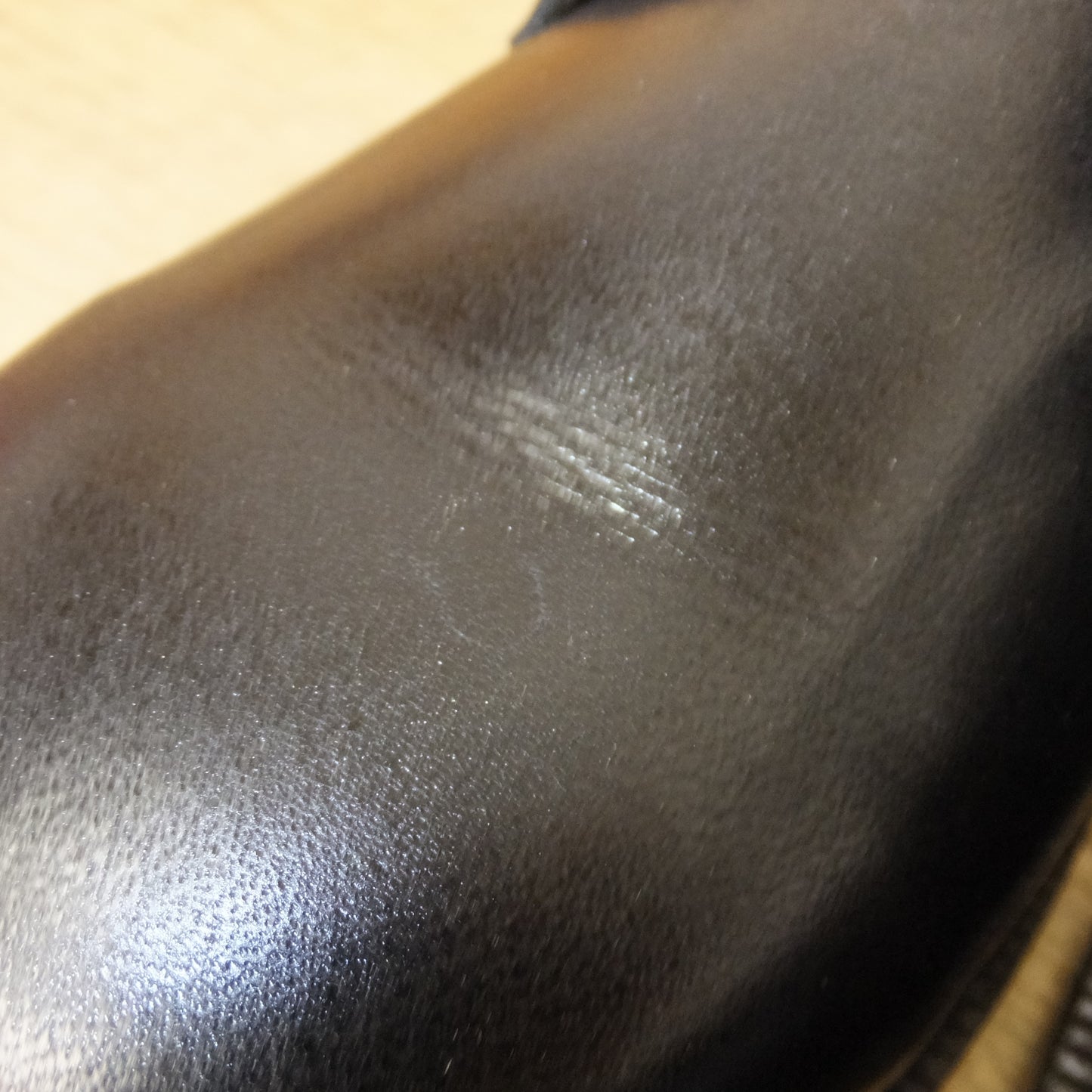 [送料無料] 未使用★青木産業 ATENEO 短靴501 革製S 黒 25 1/2EEE　PROFESSIONAL FOOT GEAR★