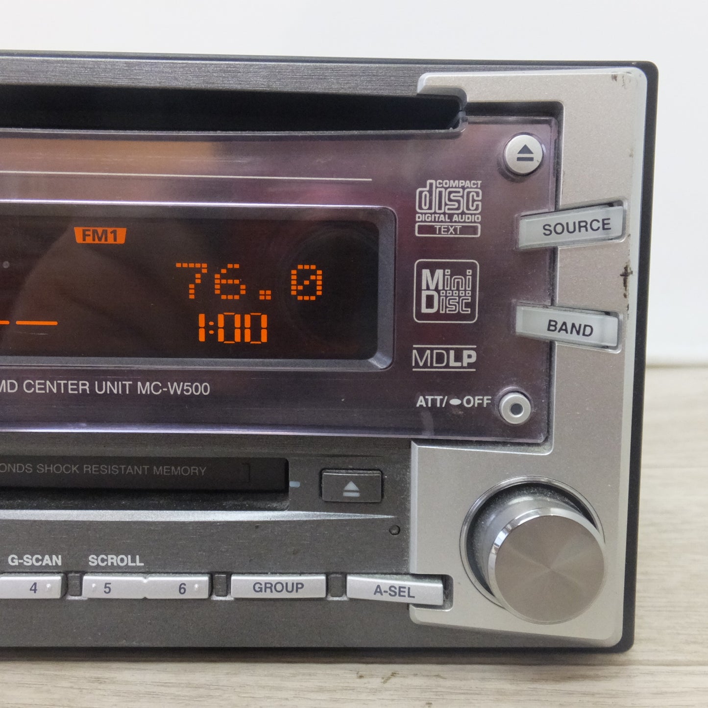 [送料無料] ★三菱 MITSUBISHI 純正 CD MD センターユニット MC-W500-WS(38)★