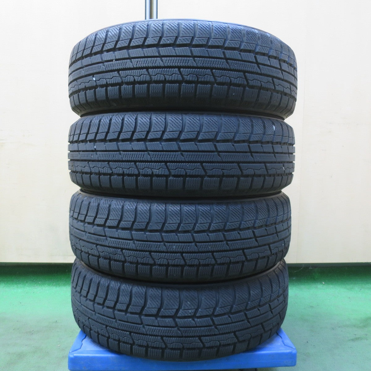 バリ溝！22年！9分★スタッドレス 155/65R14 トーヨー ウインター トランパス TX タイヤ 14インチ ムーヴ タント ワゴンR スペーシア N-BOX 等★6071305イスタ