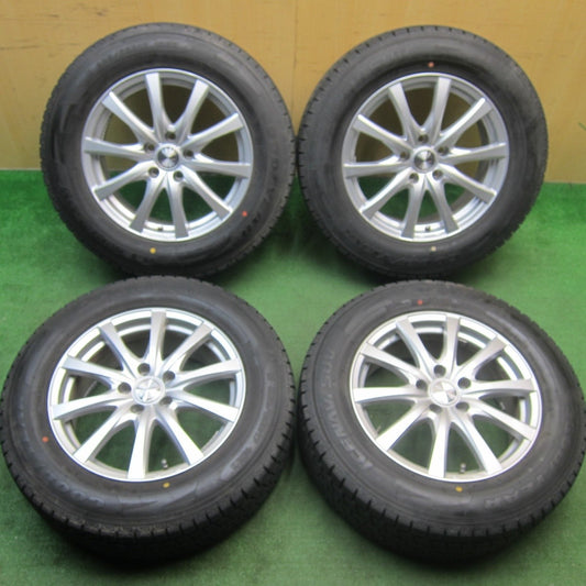 バリ溝！キレイ！9.5分以上★スタッドレス 225/65R17 グッドイヤー アイスナビ SUV ravrion RS01 ラブリオン 17インチ PCD114.3/5H★5031406TNス