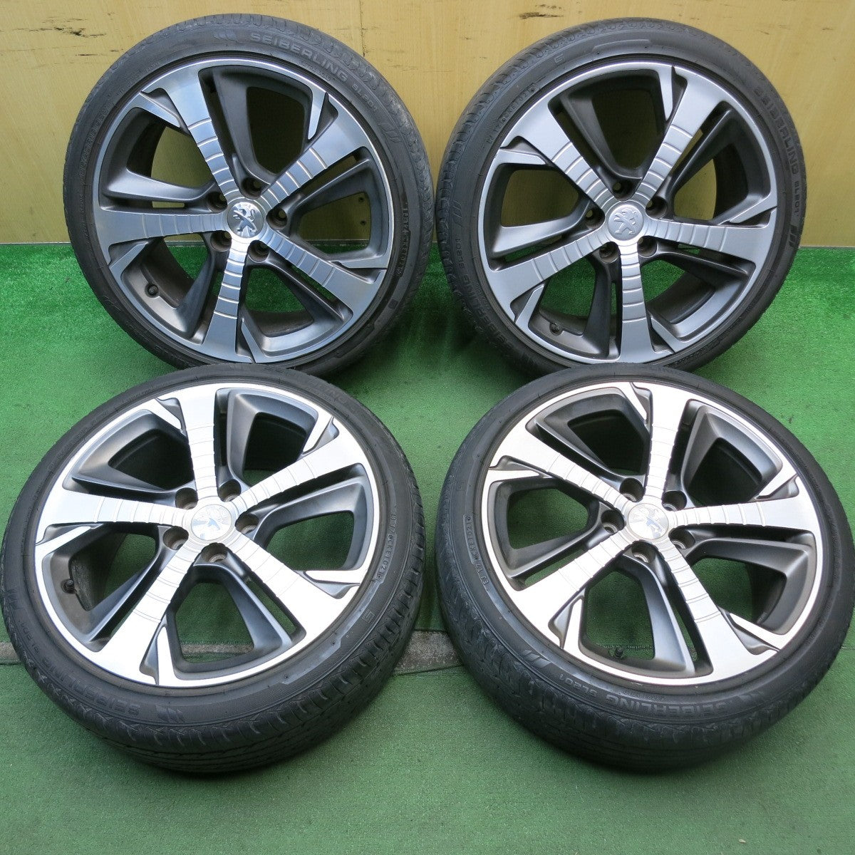 4本価格！21年★プジョー 308 GT 純正 225/40R18 セイバーリング SL201 18インチ PCD108/5H★5080105HAノ