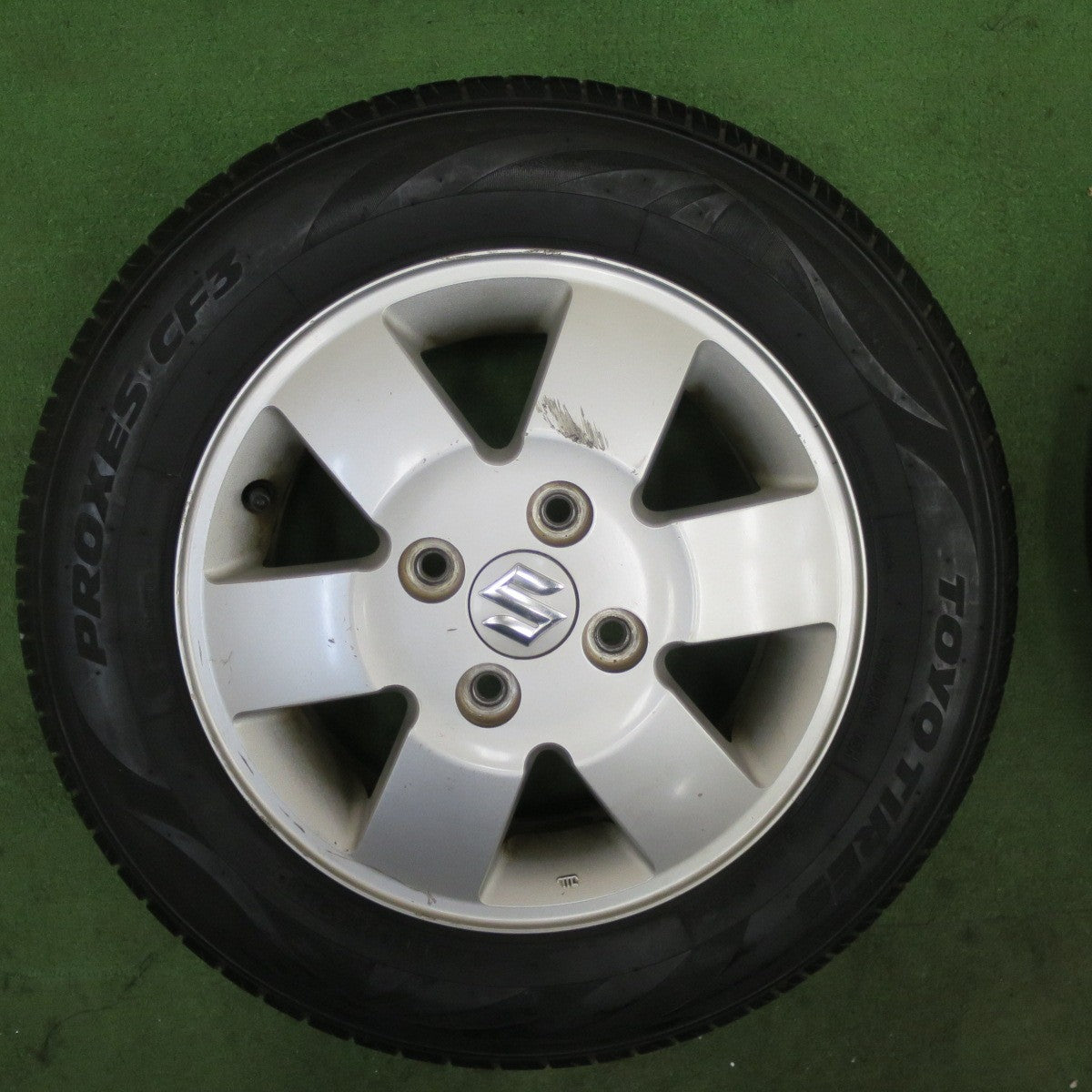 4本価格！24年★スズキ エブリイ ワゴン 純正 155/70R13 トーヨー プロクセス CF3 13インチ PCD100/4H★6042803TTノ