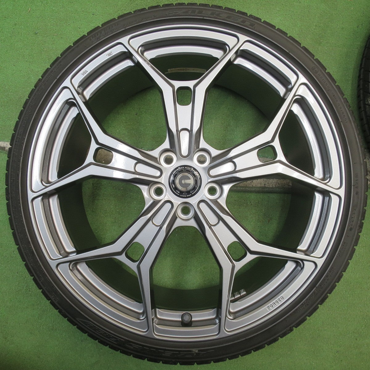 ほぼ未使用！22年！キレイ★トヨタ GR86 スバル BRZ 純正 OP TRD 215/35R19 ファルケン アゼニス FK510 19インチ PCD100/5H★5100101NJノ