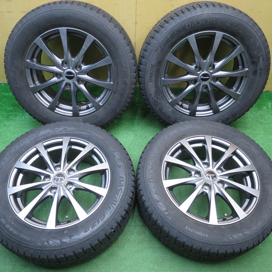 バリ溝！22年！キレイ！9.5分★スタッドレス 215/60R16 トーヨー オブザーブ GIZ2 Exceeder エクシーダー 16インチ PCD114.3/5H★5122405NJス