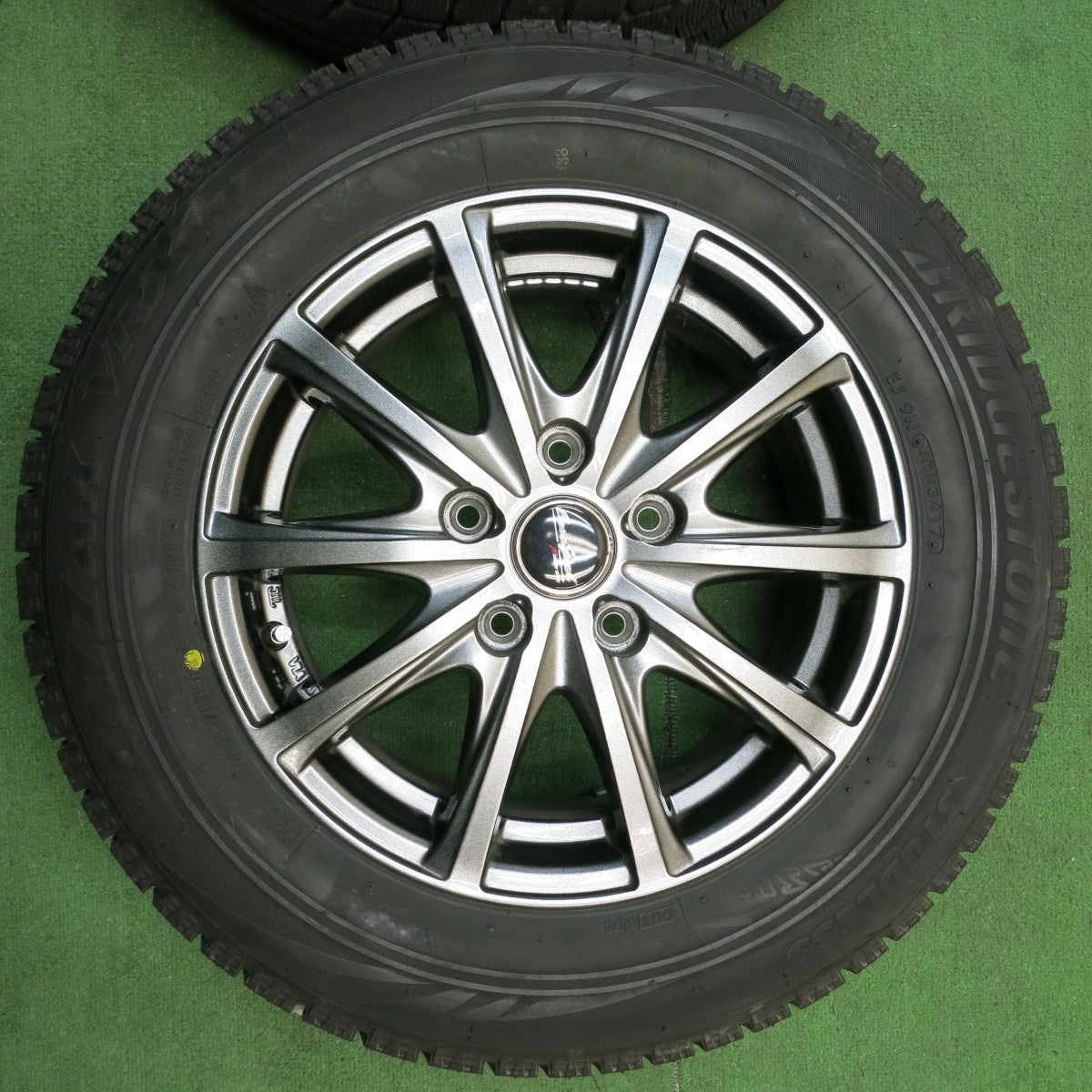 バリ溝！9.5分★スタッドレス 195/65R15 ブリヂストン ブリザック VRX EuroSpeed MANARAY SPORT マナレイ 15インチ PCD114.3/5H★5062004NJス