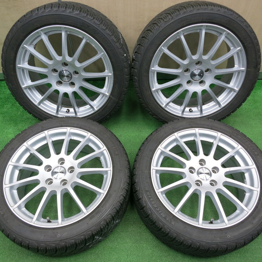 [送料無料] バリ溝！22年！9分★ボルボ 等 IRVINE F01 205/50R17 スタッドレス ミシュラン X-ICE SNOW アーヴィン 17インチ PCD108/5H★4112205NJス