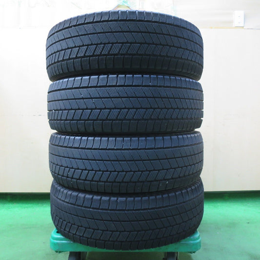 バリ溝 22年 9分★スタッドレス 215/65R16 ブリヂストン ブリザック VRX3 16インチ アルファード ヴェルファイア等★4082714イス