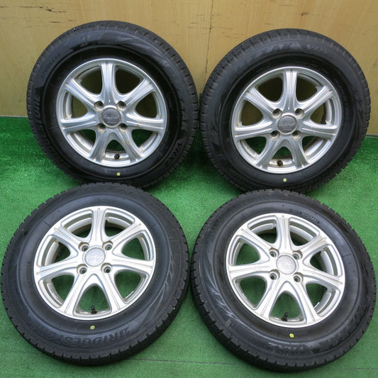 バリ溝！23年！9.5分★スタッドレス 145/80R13 ブリヂストン ブリザック VRX2 EuroSpeed MANARAY SPORT ユーロスピード マナレイ 13インチ PCD100/4H★5122502HAス