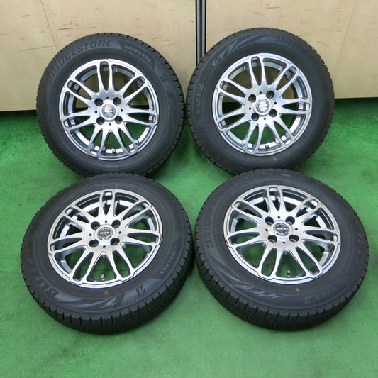 *送料無料* バリ溝！9.5分★スタッドレス 165/70R14 ブリヂストン ブリザック VRX2 SG-E 14インチ PCD100/4H★4061104ナス