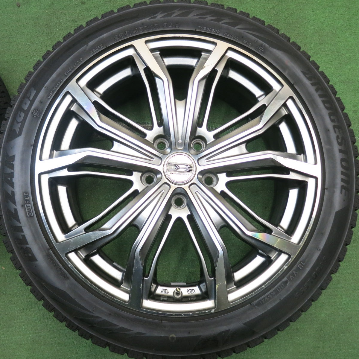 4本価格★BROCKEN DS25 235/45R18 スタッドレス ブリヂストン ブリザック XG02 ブロッケン 18インチ PCD114.3/5H★5070802HAス