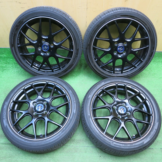 キレイ！25年★LEONIS NAVIA 06 165/50R16 ヨコハマ BluEarth-ES ES32 レオニス ナヴィア 16インチ ブルーアース 軽サイズ PCD100/4H★6041212HAノ