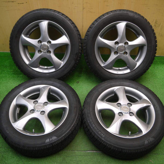 キレイ★スタッドレス 155/65R14 ブリヂストン アイスパートナー2 TOPRUN トップラン 14インチ PCD100/4H★5010709Hス