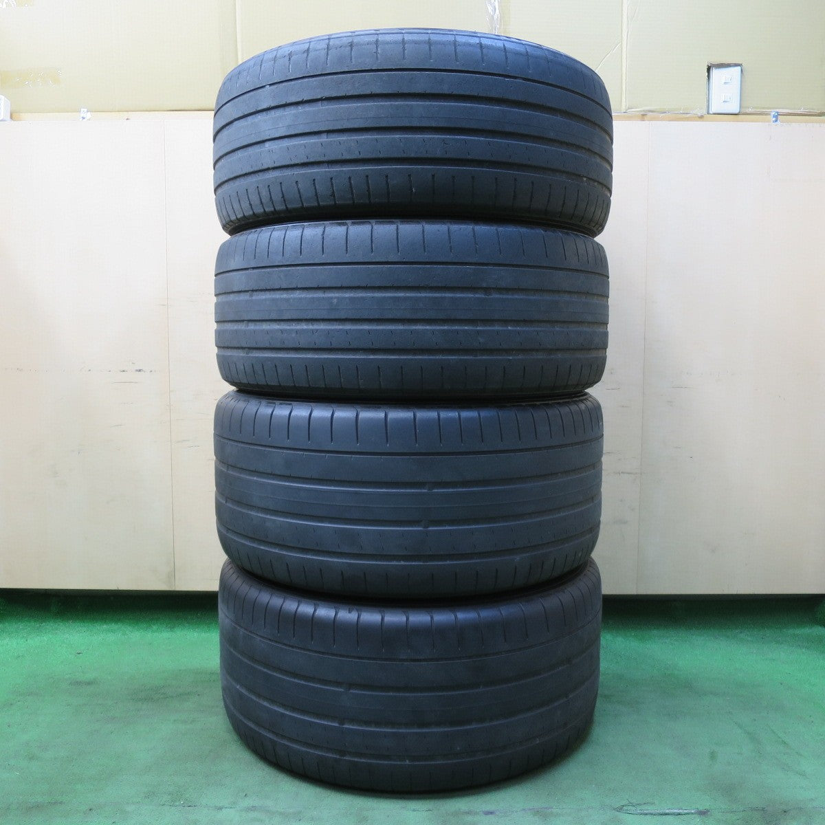 [送料無料] キレイ！22年★ベンツ GLE 63 W167 V167 純正 AMG 285/40R22 325/35R22 ヨコハマ アドバン スポーツ V107 22インチ PCD112/5H★5012412イノ