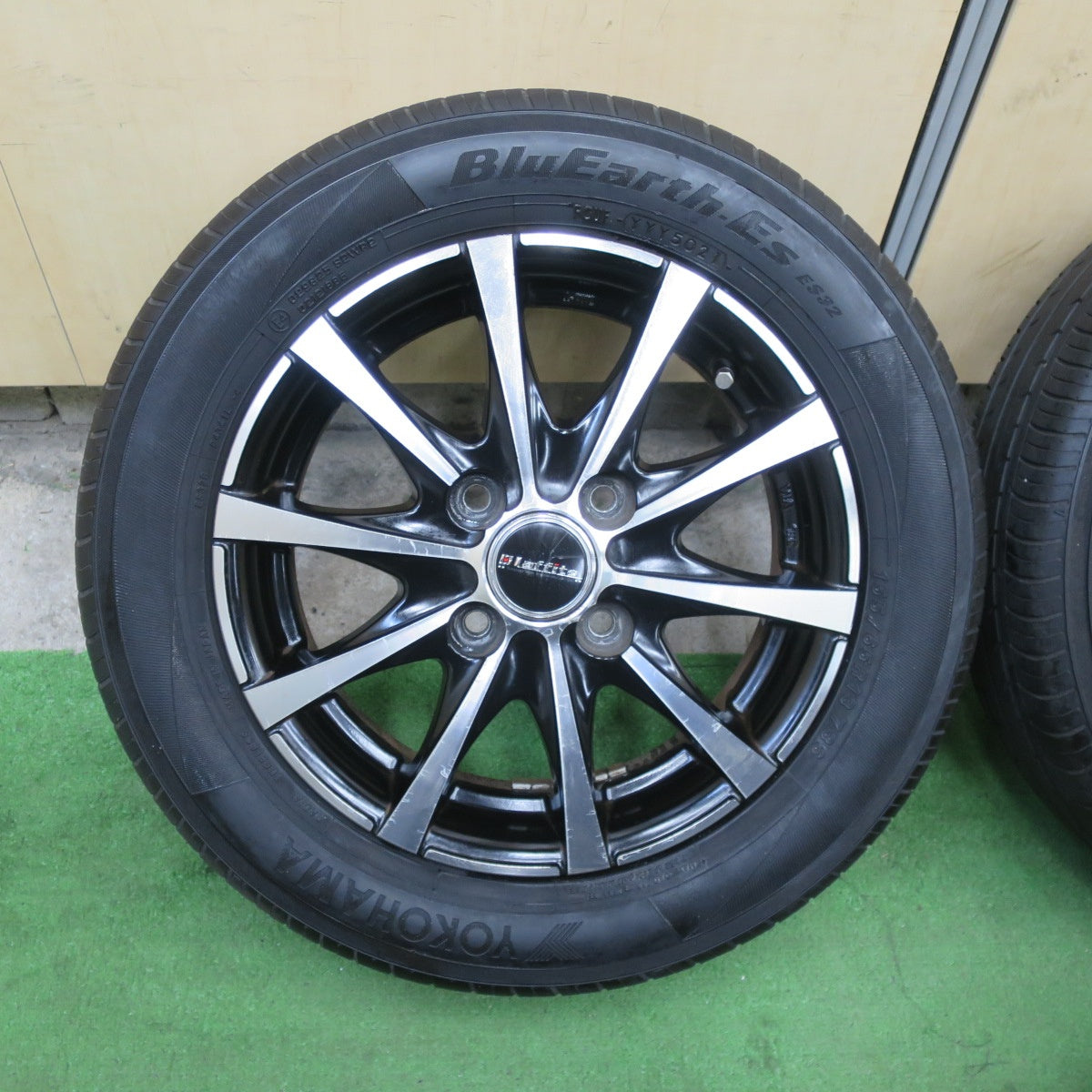 4本価格★155/65R13 ヨコハマ BluEarth-ES ES32 Laffite LE-03 ラフィット ブルーアース 13インチ PCD100/4H★6042804TTノ