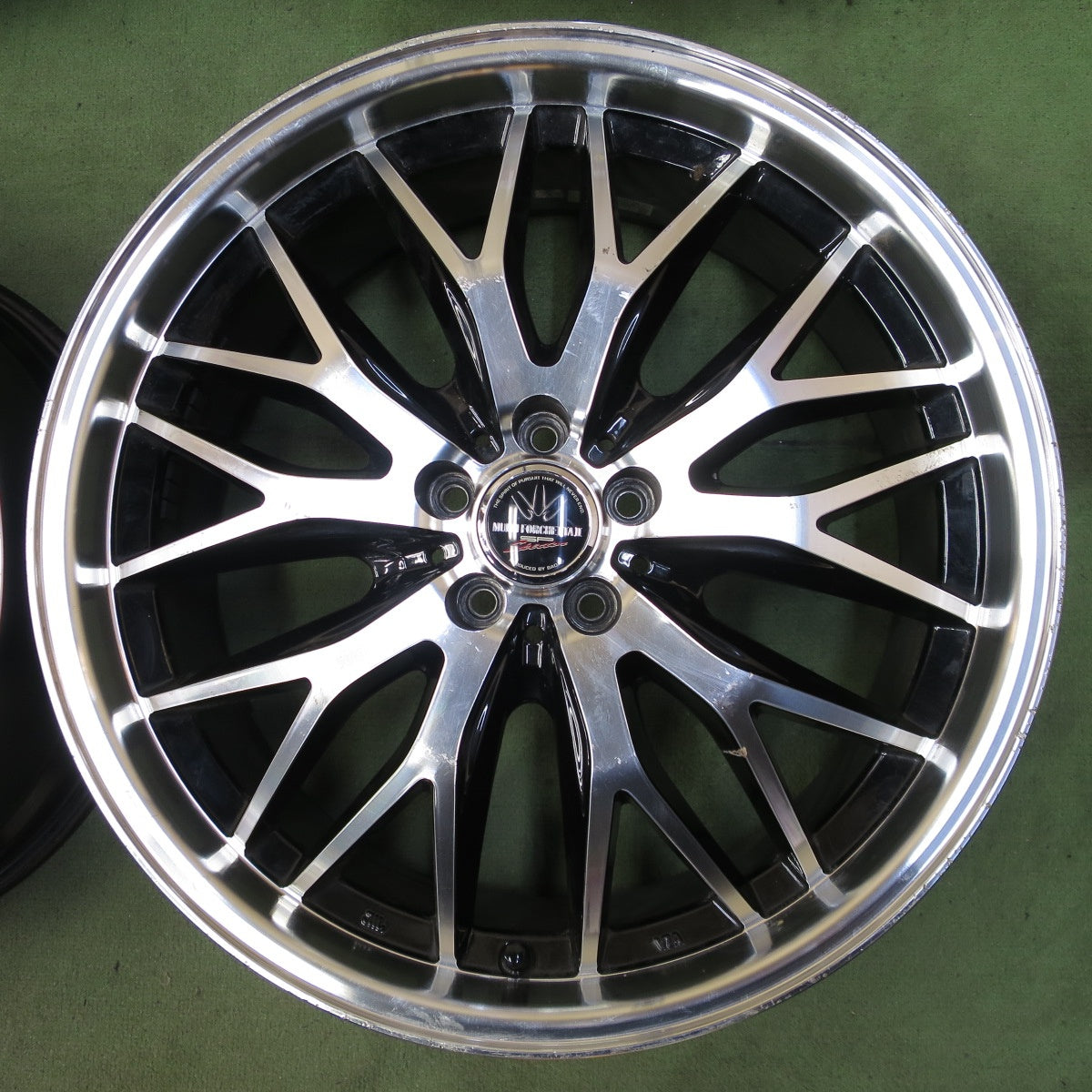 4本価格★LOXARNY MULTI FORCHETTAⅡ SP Spector BADX 19インチ ホイール ロクサーニ マルチフォルケッタ2 19×7.5J PCD100/5H★6072901NGホ