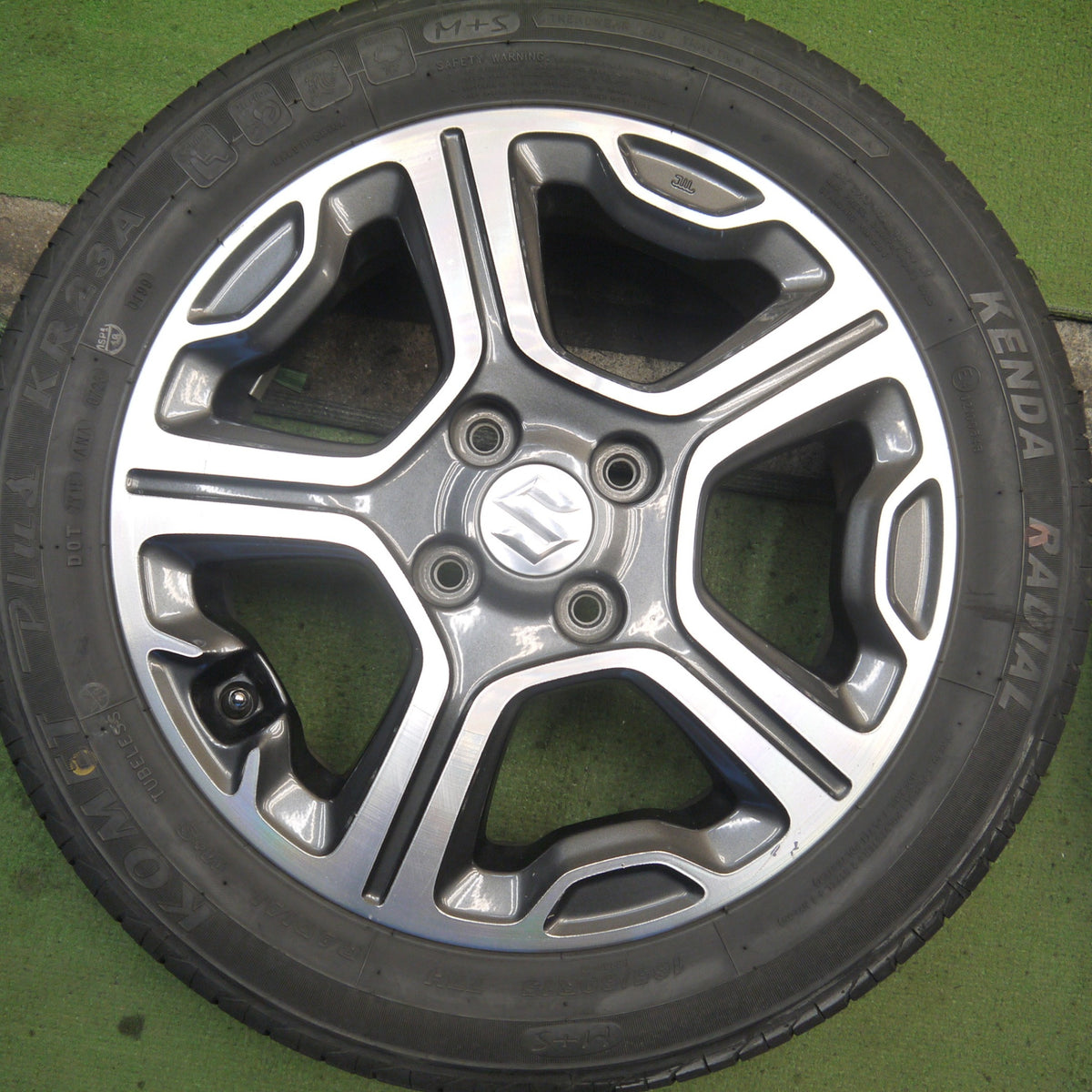 4本価格！23年◎スズキ MR31S MR41S ハスラー 純正 165/60R15 ケンダ KOMET Plus KR23A 15インチ PCD100/4H◎6090403Hノ