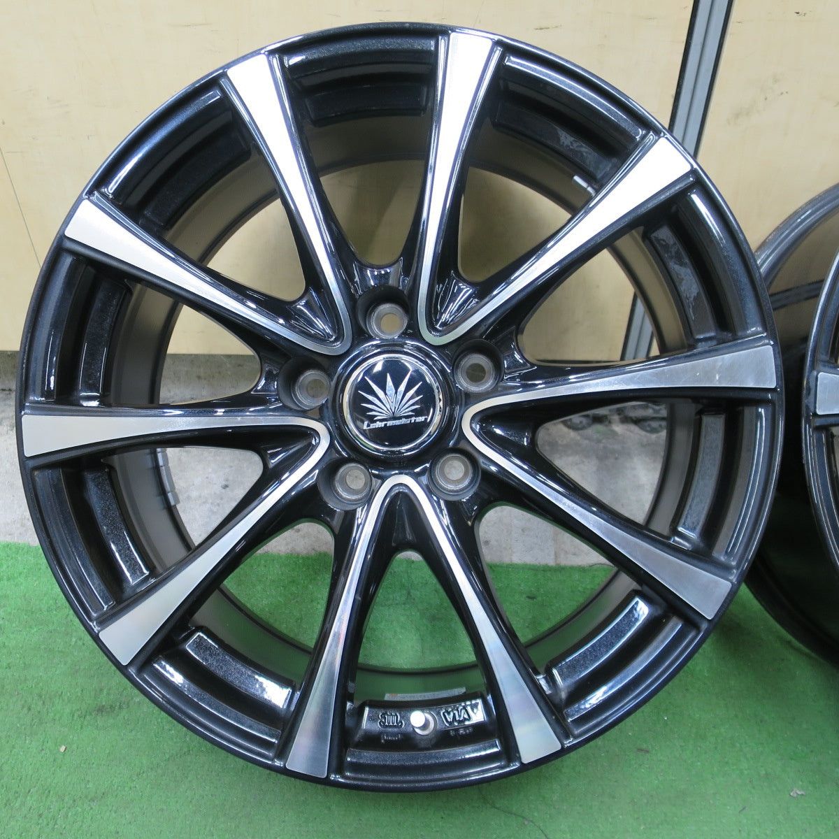 4本価格★Lehrmeister プレミックス アマルフィ V Jr 17インチ レアマイスター PREMIX ホイール 17×7J PCD114.3/5H★6062403NGホ