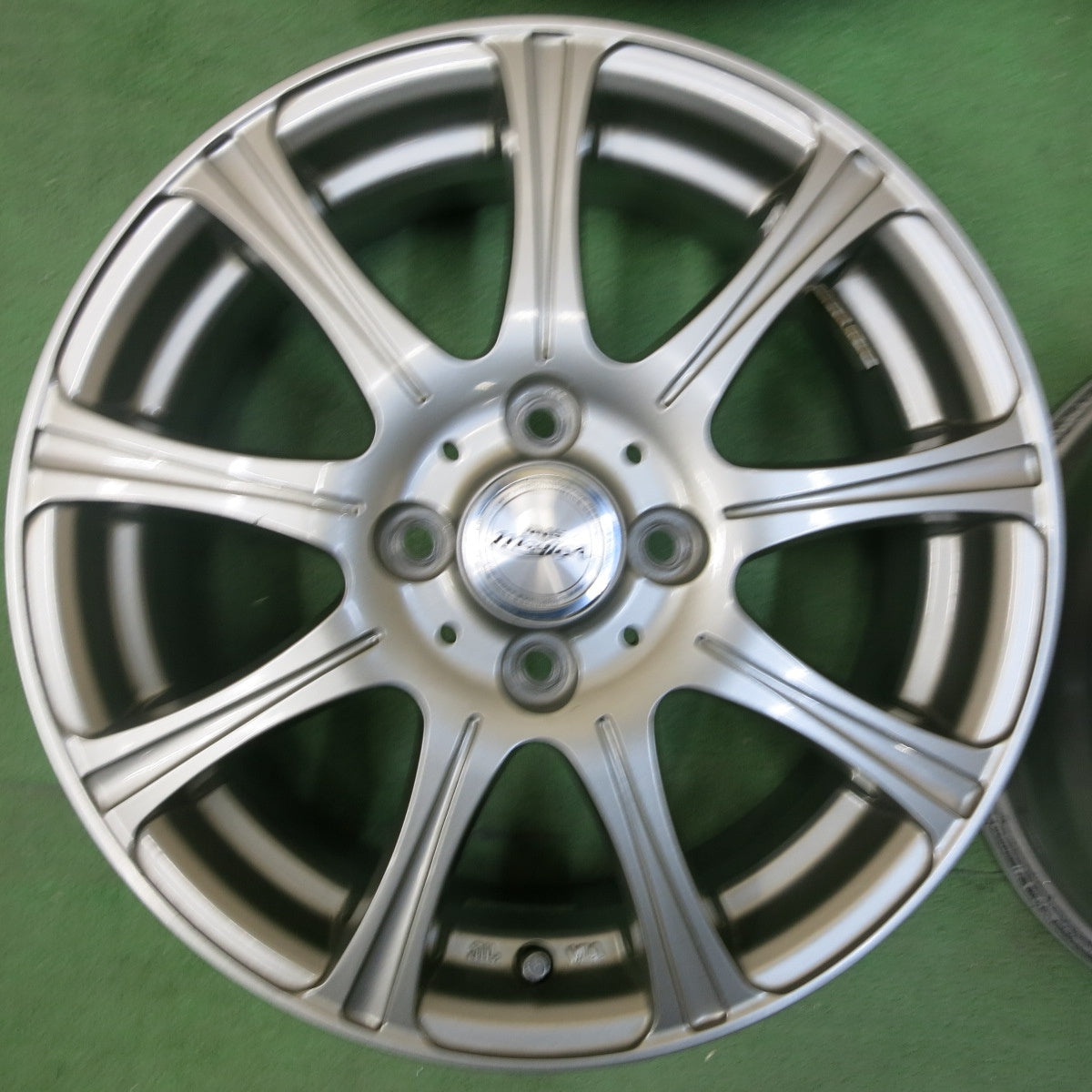 [送料無料] キレイ★weds D.O.S. BADX 15インチ ホイール ウェッズ DOS バドックス 15×5.5J PCD100/4H★4102910SYホ