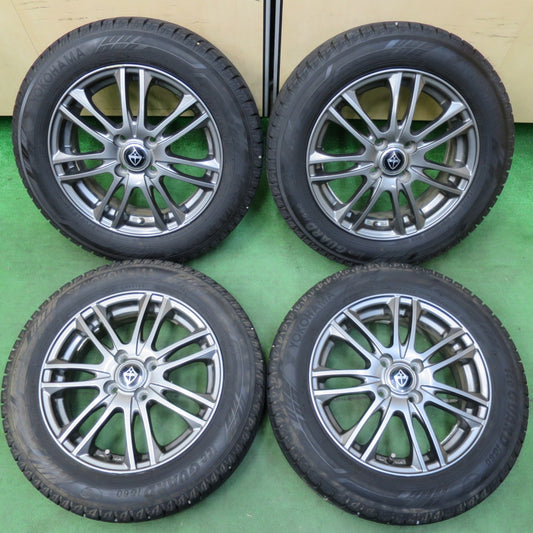 [送料無料] バリ溝！22年！9.5分★スタッドレス 175/65R15 ヨコハマ アイスガード iG60 VELVA ヴェルヴァ 15インチ PCD100/4H★4112006イス