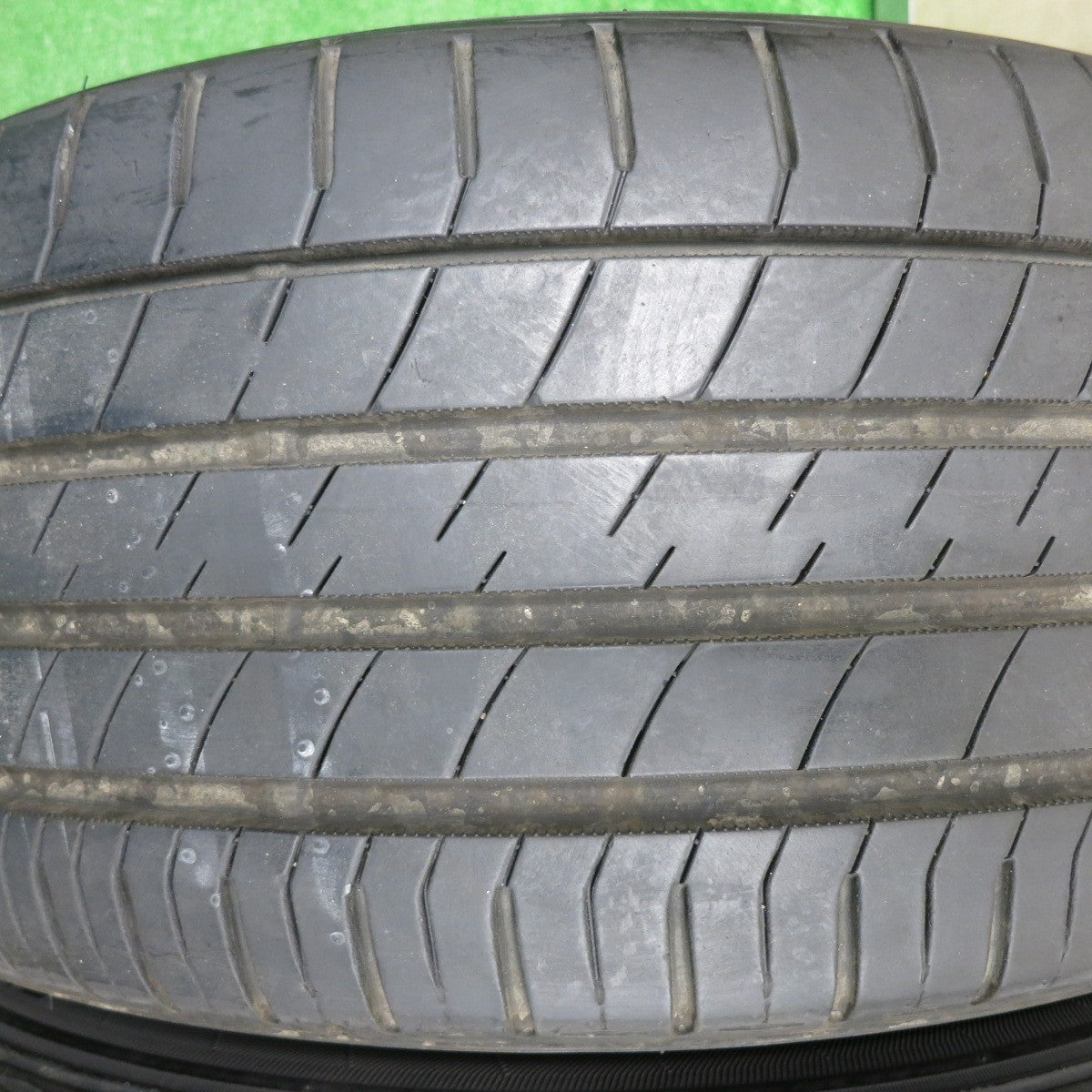[送料無料] バリ溝！キレイ！9.5分★LEONIS EX 245/45R19 ダンロップ LE MANS V レオニス 19インチ ルマン5 PCD114.3/5H★4112502TNノ