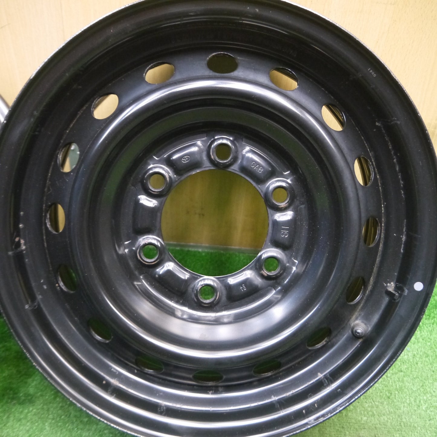 [送料無料] キレイ★トヨタ ハイエース 純正 スチール ホイール 15インチ 15×6J PCD139.7/6H★5012901Hホ