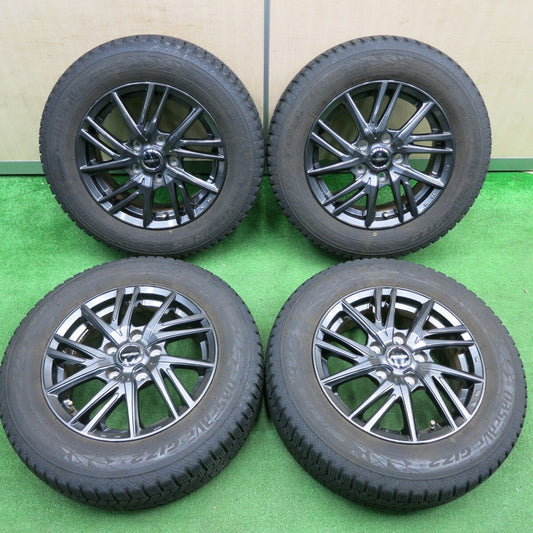 バリ溝！21年！キレイ！8.5分★スタッドレス 195/65R15 トーヨー オブザーブ GIZ2 WAREN ヴァーレン 15インチ PCD114.3/5H★4122004TNス